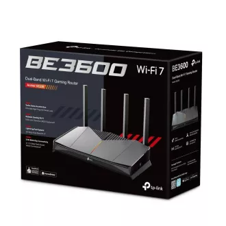 TP-Link Archer GE230 EasyMesh WiFi7 router (BE3600, 2, 4GHz/5GHz, 1x2, 5GbEWAN, 1x2, 5GbELAN, 3xGbE, 1xUSB3.0)