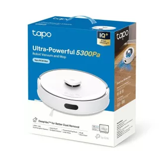TP-Link Tapo RV30 Max robotický vysavač s mopem (LiDAR+IMU, 2, 4 GHz, BT, bílý)