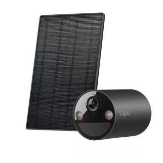 TP-Link Tapo C411 KIT venkovní kamera, solární panel (3MP, 2K QHD, 1296p, IR 9m, WiFi, micro SD card, IP65)