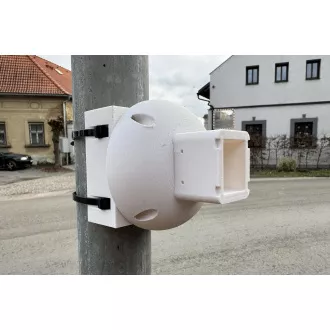 TP-LINK adaptér držáků kamer D-TC3XX-C, D-TC5XX-C, D-TC5XX-CL pro uchycení na sloup (60-130mm), bílý s krytkou kabelů(1ks)