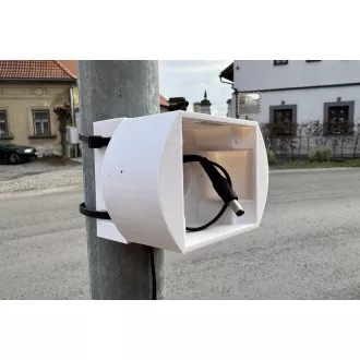 TP-LINK adaptér držáků kamer D-TC3XX-C, D-TC5XX-C, D-TC5XX-CL pro uchycení na sloup (60-130mm), bílý s krytkou kabelů(1ks)