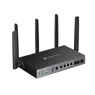 TP-Link DR3650v-4G OMADA ADSL/VDSL/4GLTE gateway (AX3000, 2xFXS, 1xDSL, 2, 4GHz/5GHz, 1xGbELAN/WAN, 4xGbE, 1xUSB3.0, 2xnanoSIM)