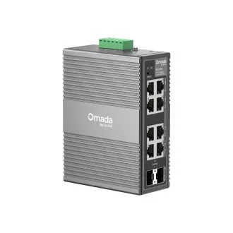 TP-Link OMADA průmyslový switch IES208G (6xGbE, 2xGbE/SFPcombo, DIN, IP40, fanless)