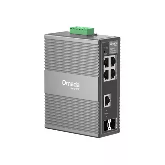 TP-Link OMADA průmyslový switch IES206G (4xGbE, 1xGbE/SFPcombo, 1xSFP, DIN, IP40, fanless)