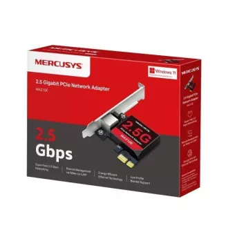 MERCUSYS MA310E Síťová karta 2, 5GbE (1x2, 5GbE, 1xPCIe2.1)