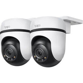 TP-Link Tapo C510W(2-pack) venkovní-outdoor kamera, (3MP, PTZ, 2K 1296p, WiFi, IR 30m, micro SD card)