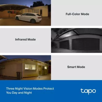 TP-Link Tapo C510W(2-pack) venkovní-outdoor kamera, (3MP, PTZ, 2K 1296p, WiFi, IR 30m, micro SD card)