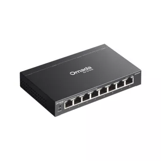 TP-Link OMADA switch ES208GP (8xGbE, 8xPoE+, 64W, fanless)