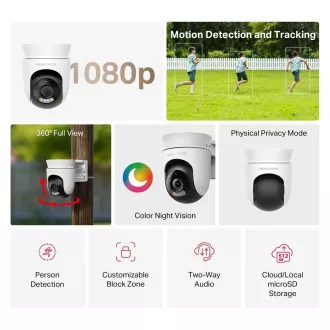 MERCUSYS MC500 venkovní-outdoor kamera (FHD, 1080p, IR 30m, WiFi, microSD)