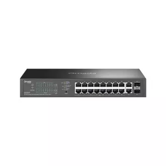 TP-Link OMADA switch ES220GP (18xGbE, 2xSFP, 16xPoE+, 150W)