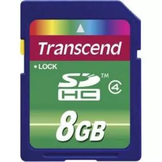 TRANSCEND SDHC karta 8GB Class 4 TRANSCEND SDHC karta 8GB Class 4