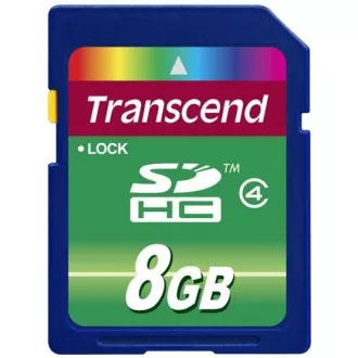 TRANSCEND SDHC karta 8GB Class 4 TRANSCEND SDHC karta 8GB Class 4