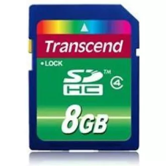 TRANSCEND SDHC karta 8GB Class 4 TRANSCEND SDHC karta 8GB Class 4