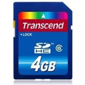 TRANSCEND SDHC karta 4GB Premium, Class 10