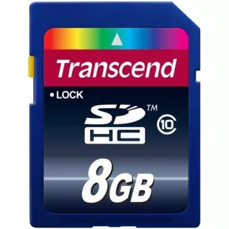 TRANSCEND SDHC karta 8GB Premium, Class 10