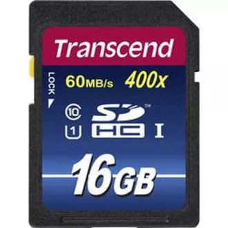TRANSCEND SDHC karta 16GB Premium, Class 10 UHS-I, 300X (45MB/s)