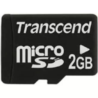 TRANSCEND MicroSD karta 2GB, bez adaptéru