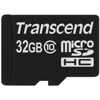 TRANSCEND MicroSDHC karta 32GB Class 10, bez adaptéru