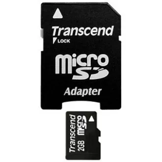 TRANSCEND MicroSDHC karta 8GB Class 10 + adaptér TRANSCEND MicroSDHC karta 8GB Class 10 + adaptér