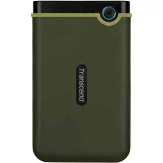 TRANSCEND externí HDD USB 3.0 StoreJet 25M3G, Slim, 2TB, Black (SATA, Rubber Case, Anti-Shock)