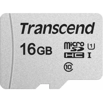 TRANSCEND MicroSDHC karta 16GB 300S, UHS-I U1, bez adaptéru
