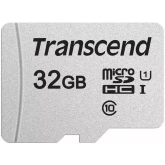 TRANSCEND MicroSDHC karta 32GB 300S, UHS-I U1, bez adaptéru