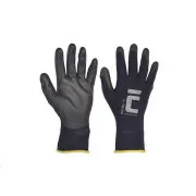 BUNTING BLACK rukavice nylon. PU dlaň - 9
