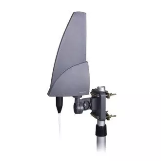 EVOLVEO Shark, aktivní venkovní anténa DAB+/DVB-T2, filtr LTE, 4G, 5G