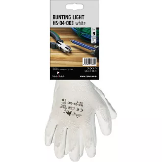 FF BUNTING LIGHT HS-04-003 rukavice bílá 8