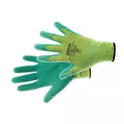 GROOVY GREEN rukavice nylon latex zelená 7