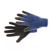 BEASTY BLUE rukavice nylon/lat modrá 9