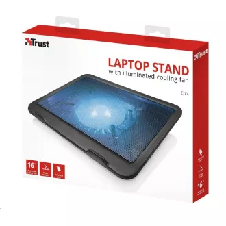 TRUST Chladící podložka Ziva Laptop Cooling Stand TRUST Chladící podložka Ziva Laptop Cooling Stand