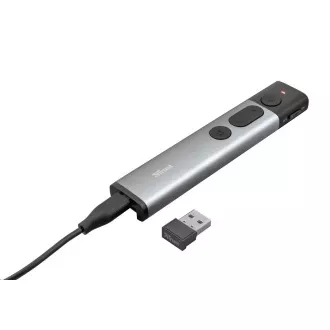 TRUST Prezentér Kazun Aluminium Wireless Presenter