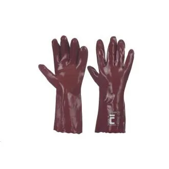 FULIGULA rukavice 35cm máčené v PVC 10 FULIGULA rukavice 35cm máčené v PVC 10