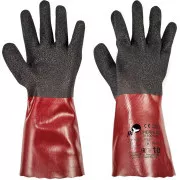 CHERRUG FH rukavice PV černá/červená 7