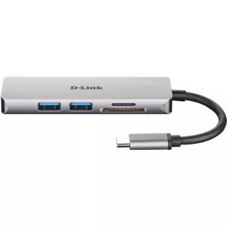 D-Link DUB-M530 5-in-1 USB-C Hub with HDMI and SD/microSD Card Reader