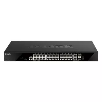 D-Link DGS-1520-28 28-port Smart Managed Switch, 24x gigabit, 2x 10GE RJ45, 2x SFP+ D-Link DGS-1520-28 28-port Smart Managed Switch, 24x gigabit, 2x 10GE RJ45, 2x SFP+