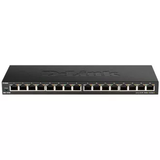 D-Link DGS-1016S 16-port Gigabit Ethernet Switch, fanless