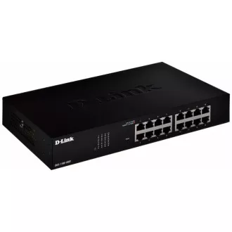 D-Link DGS-1100-16V2 16-Port Gigabit Smart Managed Switch, fanless