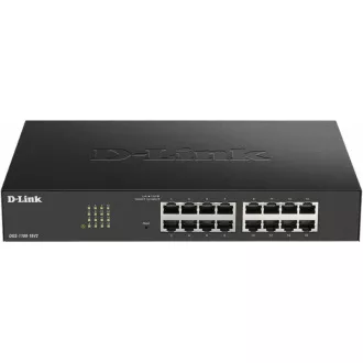D-Link DGS-1100-16V2 16-Port Gigabit Smart Managed Switch, fanless