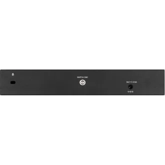 D-Link DGS-1210-08P 10-port Gigabit Smart PoE Switch, 8x GbE PoE+, 2x SFP, PoE 65W, fanless