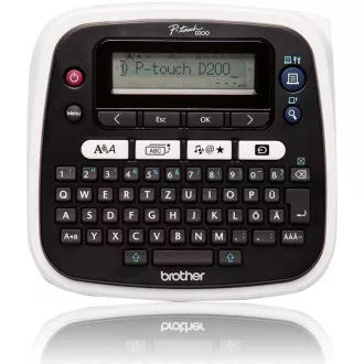 BROTHER tiskárna štítků PT-D800W - 36mm, pásky TZe, tiskárna s velkým barevným displejem, WIFI, Klávesnící