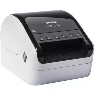 BROTHER tiskárna štítků QL-1110 - 101, 6mm, termotisk, USB, WIFI, BT, LAN, Profesionální Tiskárna Štítků