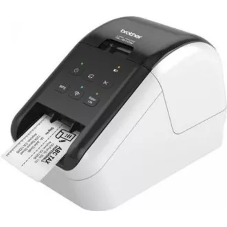 BROTHER tiskárna štítků QL-810W - 62mm, termotisk, USB WIFI Profi Tiskárna Štítků /po dokoupení DK-22251 tisk červeně /