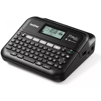 BROTHER tiskárna štítků PT-D460BTVP, 18mm pásky, USB, kufřík, velký grafický displej
