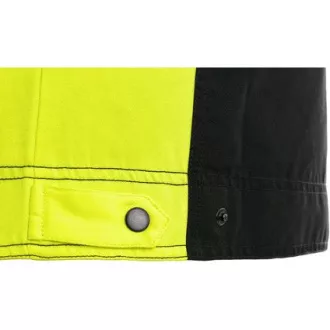 Blůza CXS SIRIUS BRIGHTON, černo-žlutá, vel.46