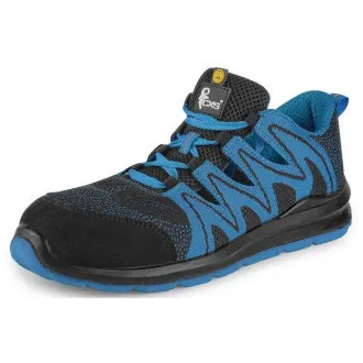 Obuv polobotka CXS TEXLINE MOLAT S1P ESD, černo-modrá, vel. 38 Obuv polobotka CXS TEXLINE MOLAT S1P ESD, černo-modrá, vel. 38