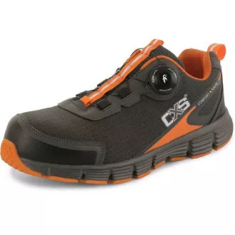 Obuv polobotka CXS ISLAND NAVASSA S1P, šedo - oranžová, vel. 44 Obuv polobotka CXS ISLAND NAVASSA S1P, šedo - oranžová, vel. 44