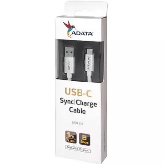 ADATA USB-C TO 3.1 A kabel, 100cm, hliníkový