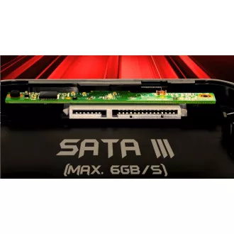 ADATA Externí BOX EX500 2, 5" USB 3.0 (7 mm/ 9.5mm HDD/SSD)